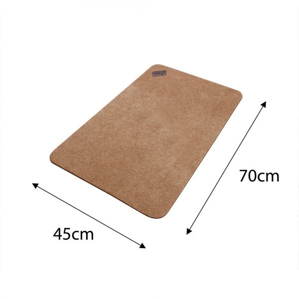 Conni Absorbent Floor Mat Compact Pebble 45cm x 70cm - Image 2