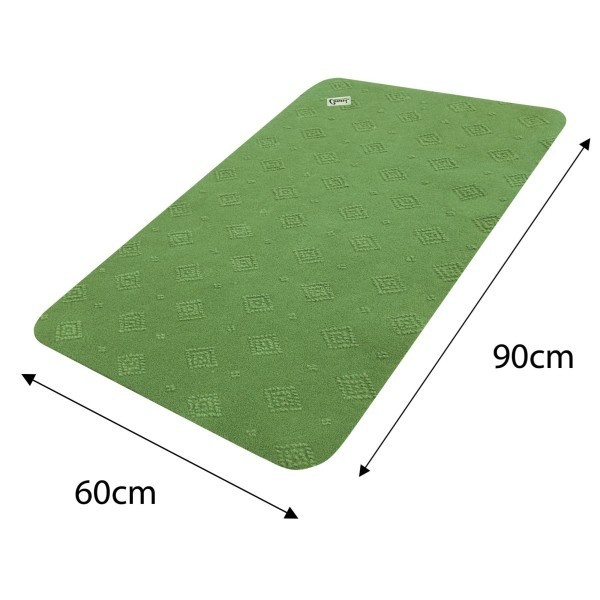 Conni Classic Anti-Slip Floor Mat Green 60cm x 90cm - Image 2