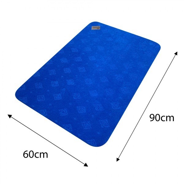 Conni Classic Anti-Slip Floor Mat Royal Blue 60cm x 90cm - Image 2