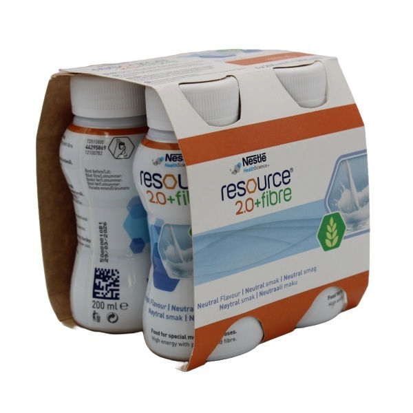 Resource 2.0 Fibre Neutral 200ml Bottle Pack 4 - Image 2