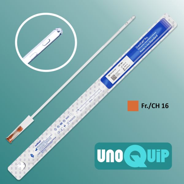 Convicath Pro Hydrophilic Intermittent Catheter Ready to Use Male 18cm CH16