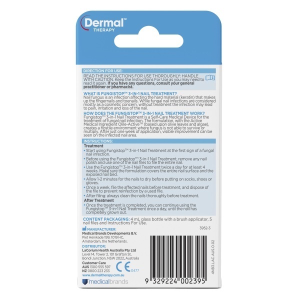 Dermal Therapy Fungistop 3-in-1 4mL - Image 2