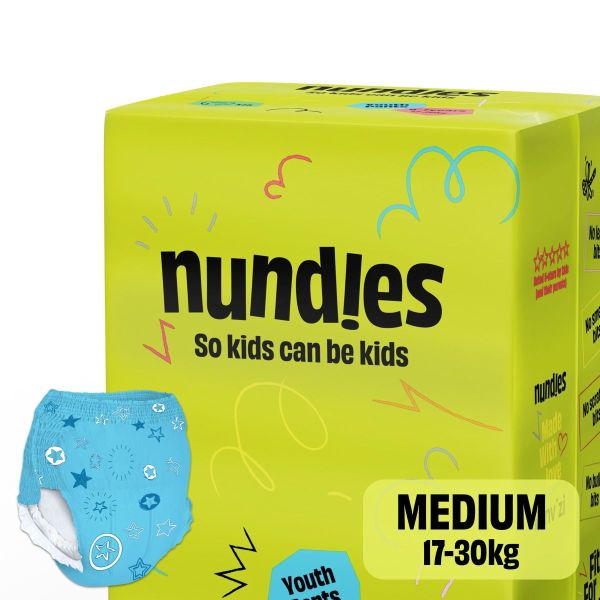 Nundies Youth Pants 4-7Yrs 17-30kg 800ml Pk15 - Image 3