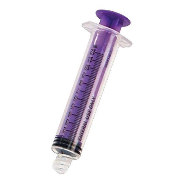 Monoject Enteral Syringe with ENFit Connector Non Sterile 12mL