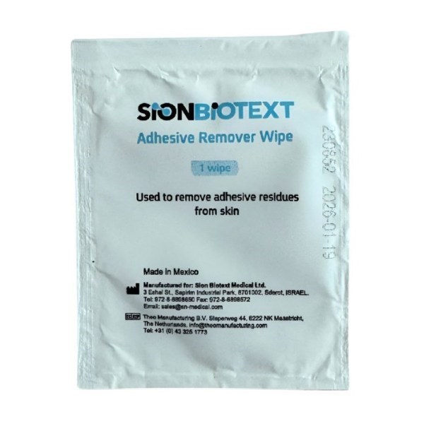 Sion Adhesive Remover Wipes Pack 100 - Image 3