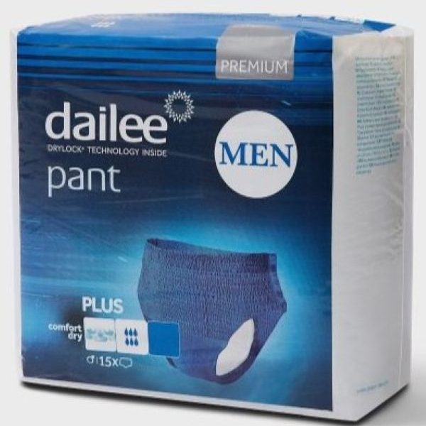 Blue disposable pull up