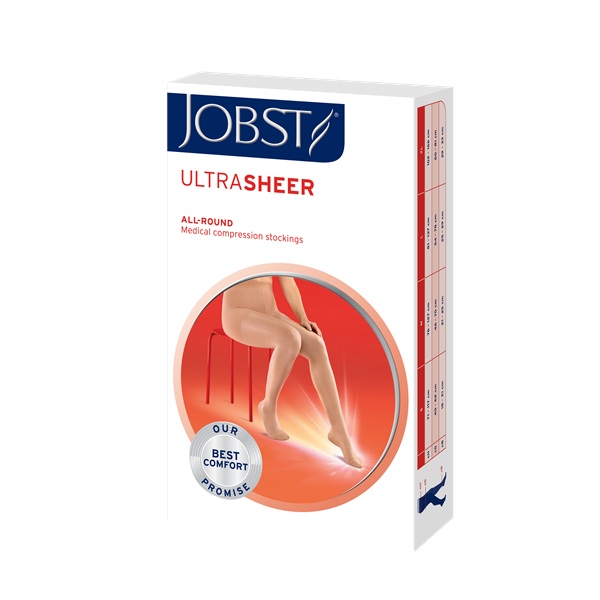 Jobst Ultrasheer Thigh High Medium Natural 20-30mmHg