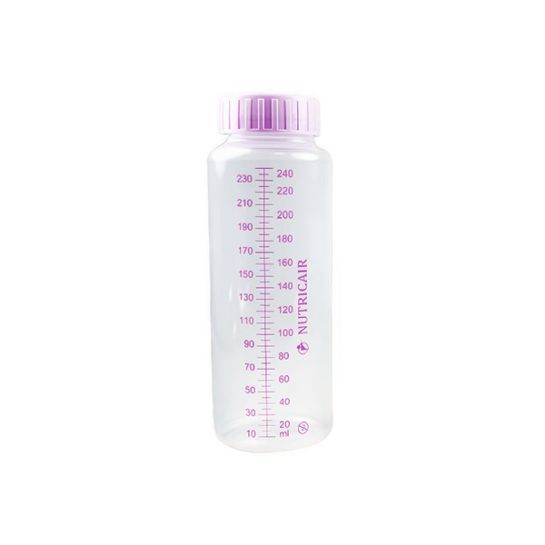 Nutricair Feeding Bottle with Cap 240ml Sterile