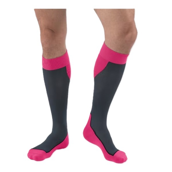 Jobst Sport Knee High Compression Sock 15-20mmHg X-Large Pink - Image 3