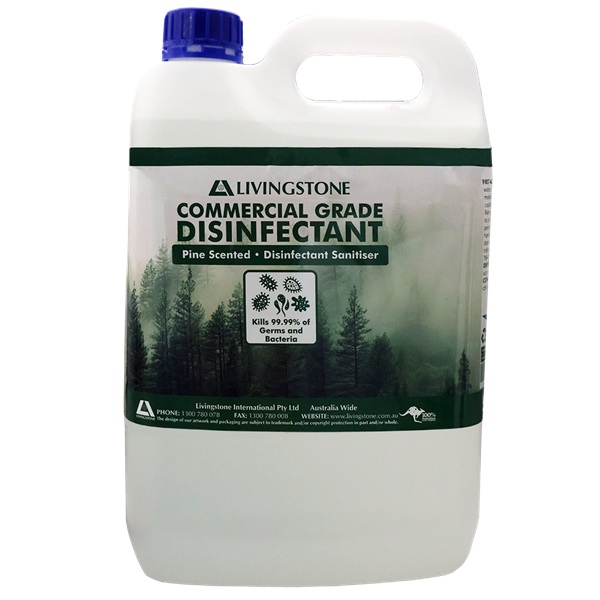 Disinfectant Pine Fragrance 5L by Livingstone in Liquid Disinfectants