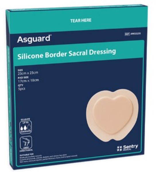Box of sacral dressings
