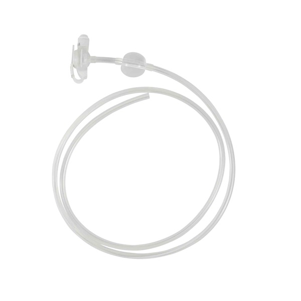 MIC-KEY low-profile jejunal feeding tube FG18 1.7cm. SEO optimised product photo.