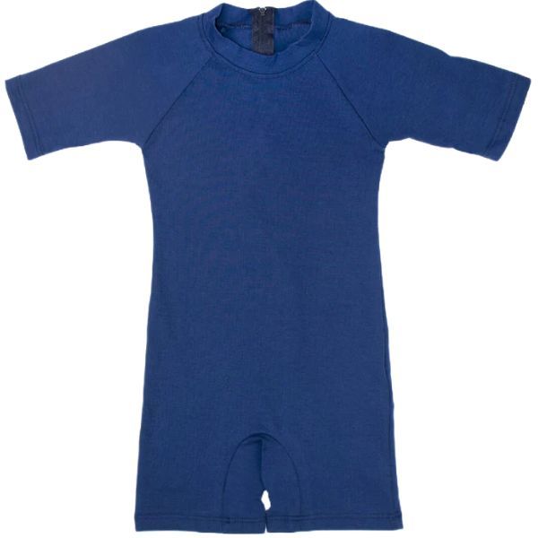 NightNDay Adult Short Sleeve with Short Legs Body Suit X-Large Navy