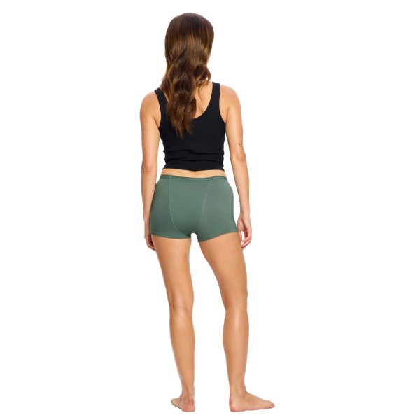 Modibodi Classic Boyshort Nocturnal Green Super Size 10 - Image 2