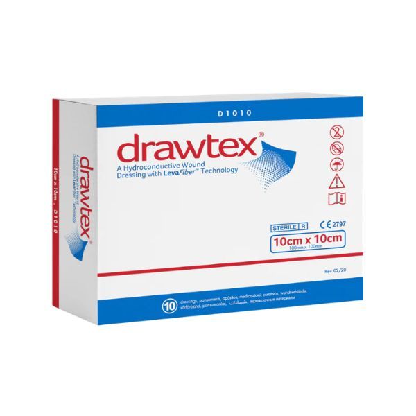 Drawtex Wound Dressings 10x10cm Box 10