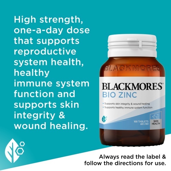 Blackmores Bio Zinc 168 tabs - Image 3