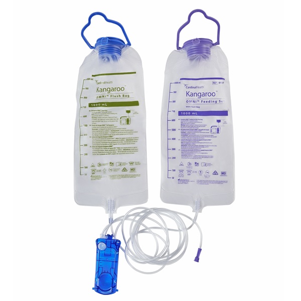 Kangaroo OMNI feed and flush set 500mL. SEO optimised product image.