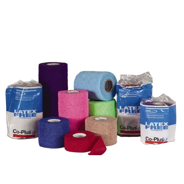 CoPlus Latex Free Adhesive Bandage 10cmx2mt Box 18