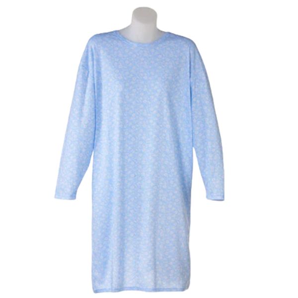 Petal Back Nightie Long Sleeve Peach/Pink Butterfly Extra Large - Image 2