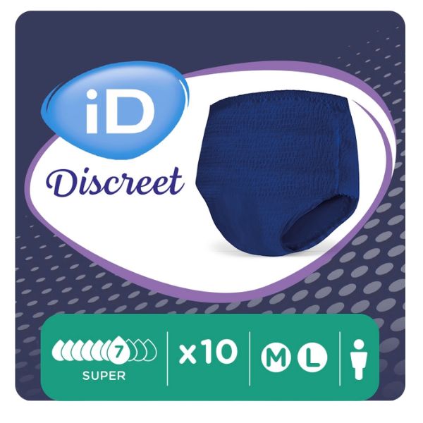 iD Discreet Pants Super Large Mens 100-150cm 1089ml Ctn 8