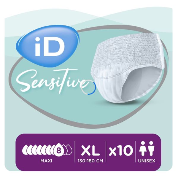 iD Sensitive Pants Maxi Extra Large 130-180cm 2200ml by iD in Pull_Ups Extra Large