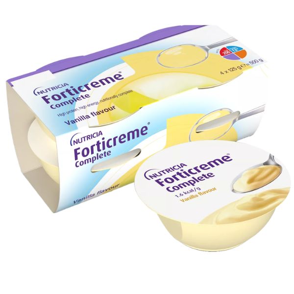 Forticreme Complete Vanilla 125g Pack 4