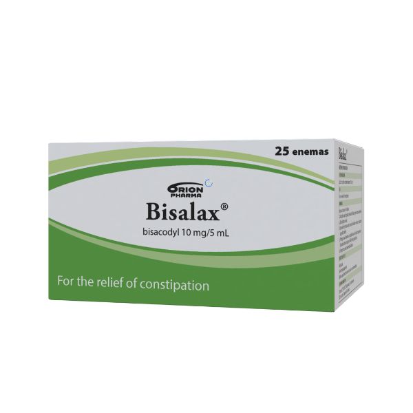 Image of Bisalax Enema 10mg 5ml Pack 25