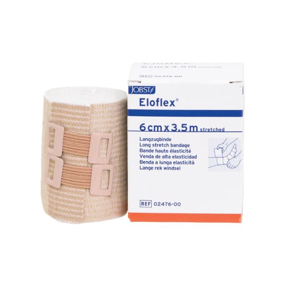 Eloflex ELOFLEX High Stretch Compression Bandage 6cm x 1.25m product image for SEO and accessibility