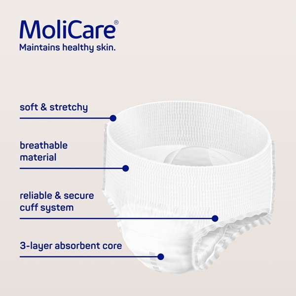 Molicare Premium Mobile 8 Drops Small 60-90cm 1836ml Pk14 - Image 3