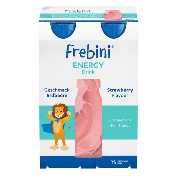 Frebini Energy Drink Strawberry 200mL Easybottle Pack 4 - Frebini product image for SEO optimization