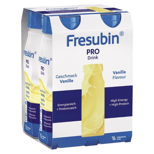 Fresubin Pro Drink Vanilla 200ml Easybottle Pack 4