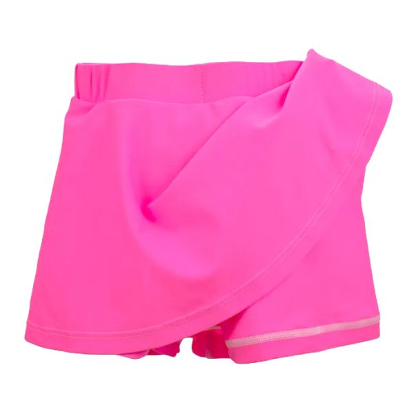 MiNappi girls incontinence swim skort pINK 2–3 years. SEO optimised product photo.