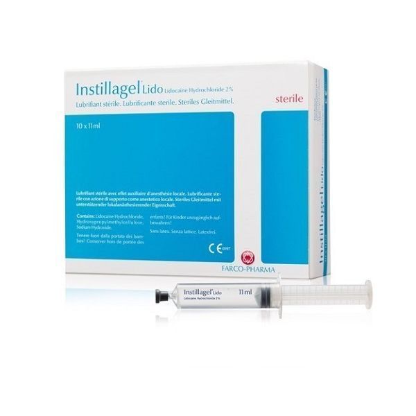 Image of Instillagel 11ml Lidocaine Only Lubricant Syringe by Instillagel - medical product